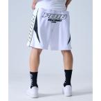 ショッピングレディ 夏 パンツ FUBU フブ ブランド ロゴ ワッペン 刺繍 アメカジ 軽量 メッシュ ジャージ レーシング ショートパンツ ハーフパンツ メンズ レディー