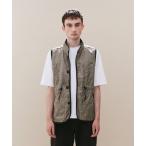 ベスト ジレ Unwadded Gathered Waist Mickfield Mens / アンワディッド ギャザード ウエスト ミックフィールド