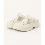 サンダル crocs クロックス CLASSIC MARY JANE CLOG クラシックメリージェーンクロッグ 210581-0HZ LINEN メ