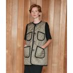 ショッピングラベンハム ベスト ジレ Double Pocket Gilet Womens / ダブル ポケット ジレ ウィメンズ レディース