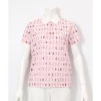 ポロシャツ ポロ UV総柄ポロシャツ レディース