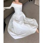 ワンピース オフショルロングスリーブワンピース