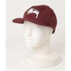 「STUSSY」 刺繍キャップ OSFA パープル メンズ
