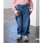 パンツ 「LOVE DENIM」ストレートパンツ キッズ 子供服 男の子