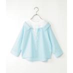 ブラウス シャツ 「親子おそろい」フォトTドッキングブラウス(120~160cm) キッズ 子供服 女の子