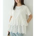 tシャツ クラフト刺繍プルオーバー レディース