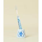 Motif flower toothbrush stand