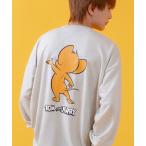 トレーナー スウェット 「TOM&JERRY」 ライトスウェット プリント トレーナー メンズ レディース