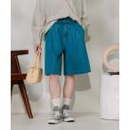 パンツ RED KAP × FREAK'S STORE/レッドキャップ 別注 紐付きタックハーフパンツ レディース