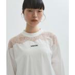 tシャツ 「サステナブル」レースロンTEE レディース