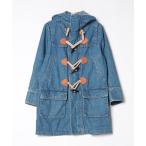 [RNA-N] полупальто "даффл коут" M голубой женский 