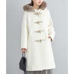 「SHIPS」 ダッフルコート 38 オフホワイト レディース