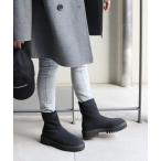 「Fin」 ショートブーツ M ブラック レディース