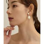 イヤリング ビッグパールイヤリング レディース