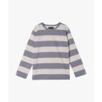 tシャツ 太ボーダー コットン 長袖Tシャツ ”Cool” レディース