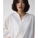 ブラウス シャツ バックタックオー�