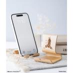 80周年 ムーミン 天然木スタンド スマホスタンド