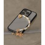  жемчуг имеется лента Heart смартфон очарование брелок для ключа [10TYPE]