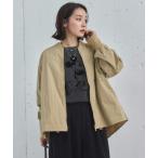 ブルゾン アウター 「名品/完売アイテム」バックギャザーミドルMA-1 レディース