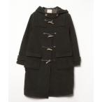 [B:MING by BEAMS] полупальто "даффл коут" M зеленый женский 