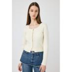 カーディガン RIB KNIT カーディガン & タンクトップ レディース