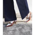 パンプス スリングバックビットパンプス