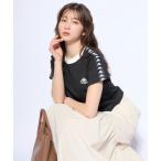 tシャツ バンダテープ ラグラン Tシャツ レディース