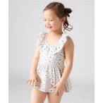 水着 marie claire/マリ・クレール 半柄編上げAライン キッズ 子供 女の子