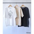 tシャツ MICKEY MOUSE / Embroideryt Tシャツ メンズ レディース
