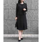 ショッピング喪服 セットアップ ブラックフォーマル２点スーツセット（ワンピース）「入学式・卒業式・セレモニー・喪服・礼服」 レディース