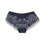 ショッピングショーツ ショーツ 品ありチュールフラワーリュクスな可愛さ「ノーブルティアラブラ003」フレアショーツ