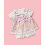 ベビー服 ロンパース coeur a coeur エプロン付きロンパース