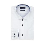 フォーマル シャツ 超形態安定ノーアイロン ワイド 長袖ビジネスワイシャツ メンズ