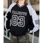 トレーナー スウェット WEGO/ナンバリングビッグスウェット レディース