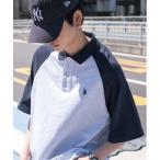 ポロシャツ ∴WEGO/「25年春夏新作」別注U.S. POLO ASSN.ヘビーウェイトポロT メンズ レディース