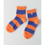靴下 POLO RALPH LAUREN レディース オーガニックコットン混 ラグビーボーダー ショートソックス 03207580 レディース