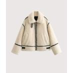 ムートンコート ボアコート Faux Fur Fuzzy Coat レディース