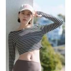 ラッシュガード ラッシュボーダートップス スイムウェア / 水着 レディース