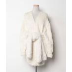 ショッピングロングカーディガン 「CELFORD」 ニットカーディガン FREE ホワイト レディース