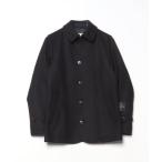 [SHIPS JET BLUE] пальто с отложным воротником X-SMALL черный мужской 