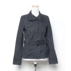 「BURBERRY BLUE LABEL」 ジップアップブルゾン 38 ネイビー レディース