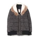 [DISCOAT] блузон свободный черный женский 