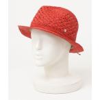 「Helen Kaminski」 ハット ONE SIZE レッド レディース
