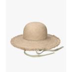 ショッピングハット 帽子 ハット OVERRIDE  LOG COL RAFFIA HAT / オーバーライド レディース