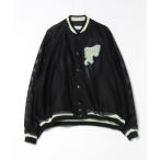 スタジャン 「FACETASM / ファセッタズム」MESH STADIUM JACKET / ブラック 「NAT-JK-M08」 メンズ