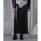スカート (CREOLME)パテントレザーライクスカート