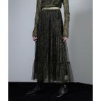 スカート (CREOLME)ヴィンテージフラワーチュールスカート