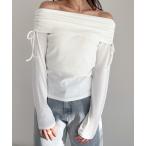 tシャツ サイドドロストプルオーバー　323433 レディース