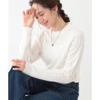 tシャツ 「S-LL」一枚でもインナーでも ふくれジャカード プチハイネックトップス レディース