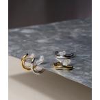  серьги [itam] I tam/ нержавеющая сталь wave половина обруч non отверстие серьги / металл аллергия соответствует серьги женский 